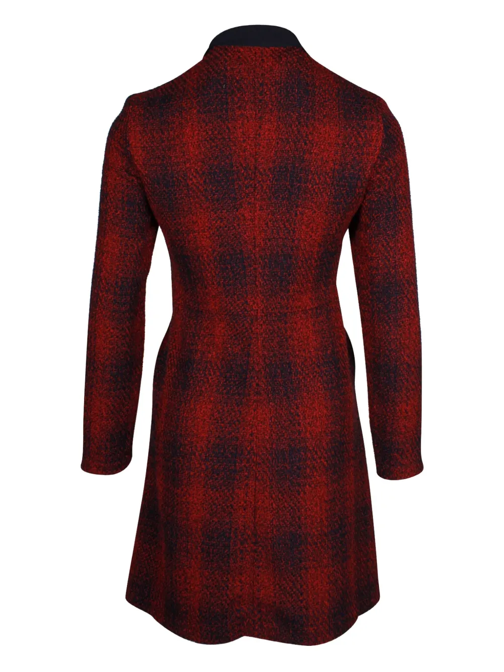 Maje plaid pocket dress - Rood