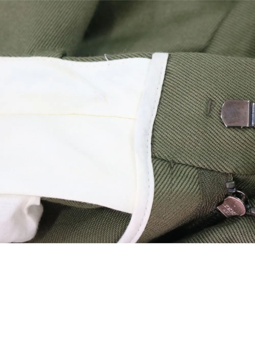 Pre-owned Isabel Marant Vintage Tapered Trousers In Green