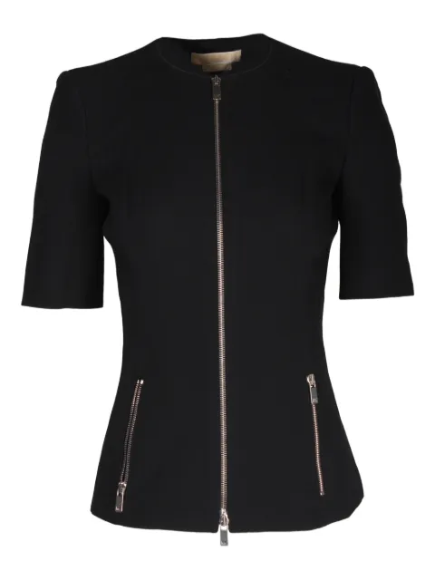 Michael Kors Vintage zipped short-sleeve jacket