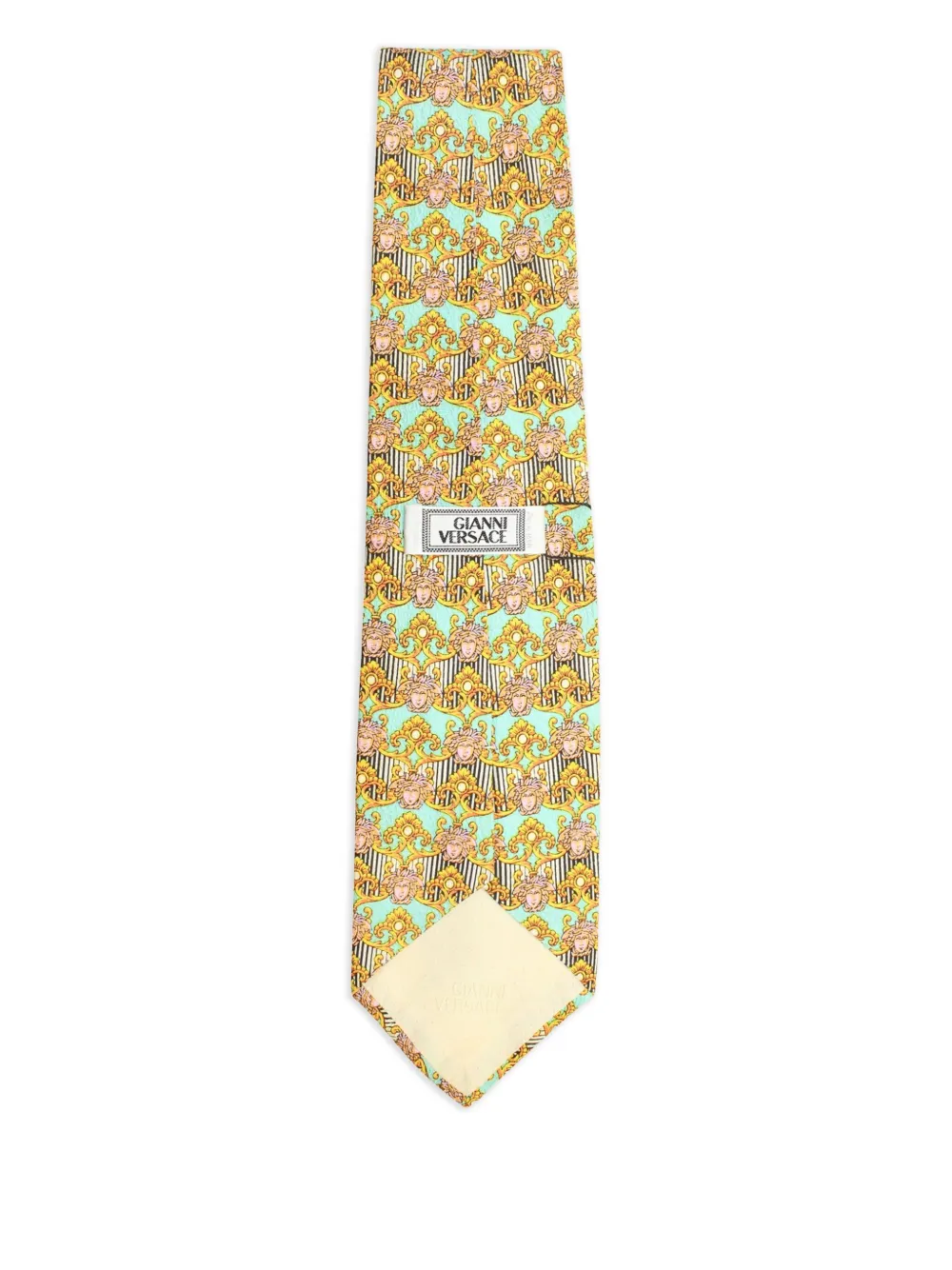 Versace Pre-Owned Medusa-motif silk tie | Image 2