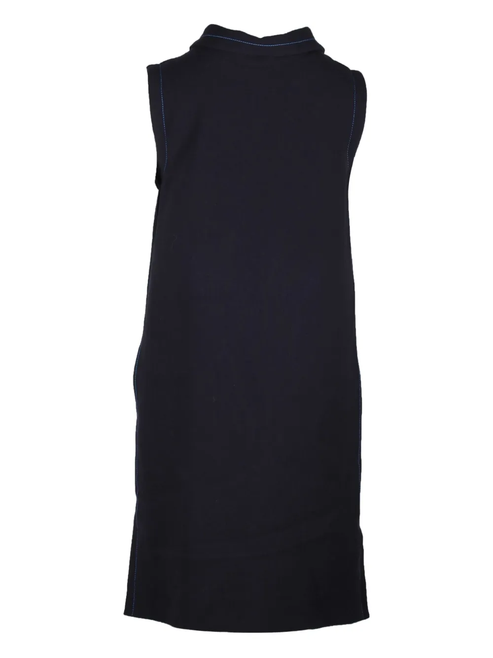 Marni Pre-Owned classic-collar sleeveless dress - Blauw