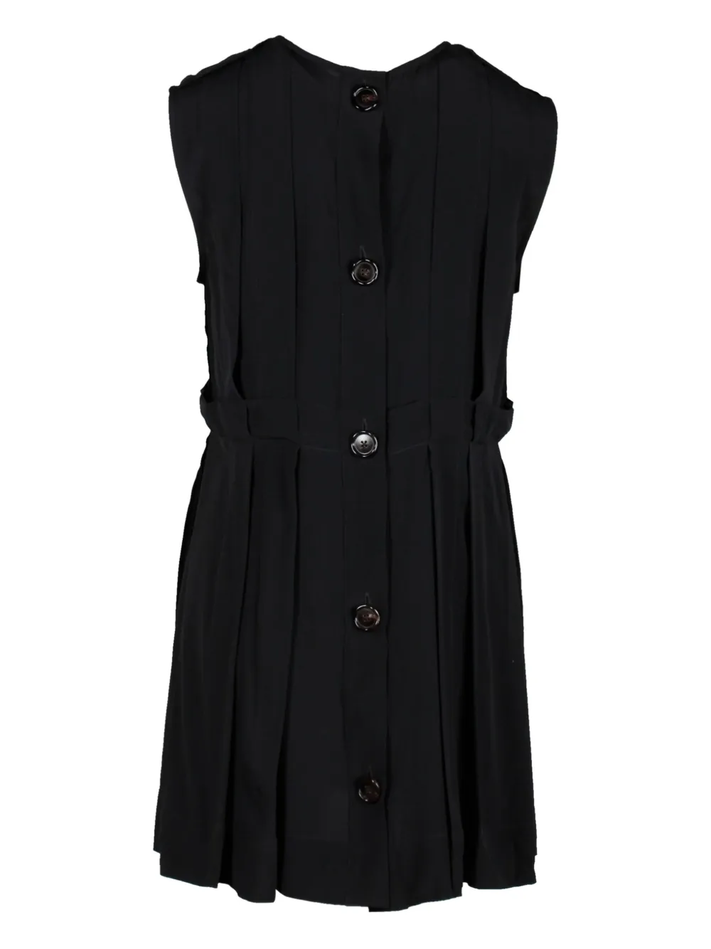 Marni Pre-Owned pleated sleeveless dress | Black | Image 1