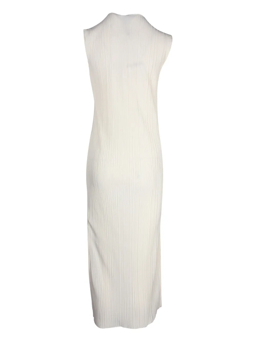 ANINE BING pleated midi dress - Wit