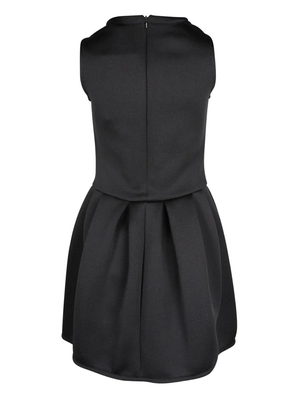 Max Mara Shock jersey mini dress - Zwart