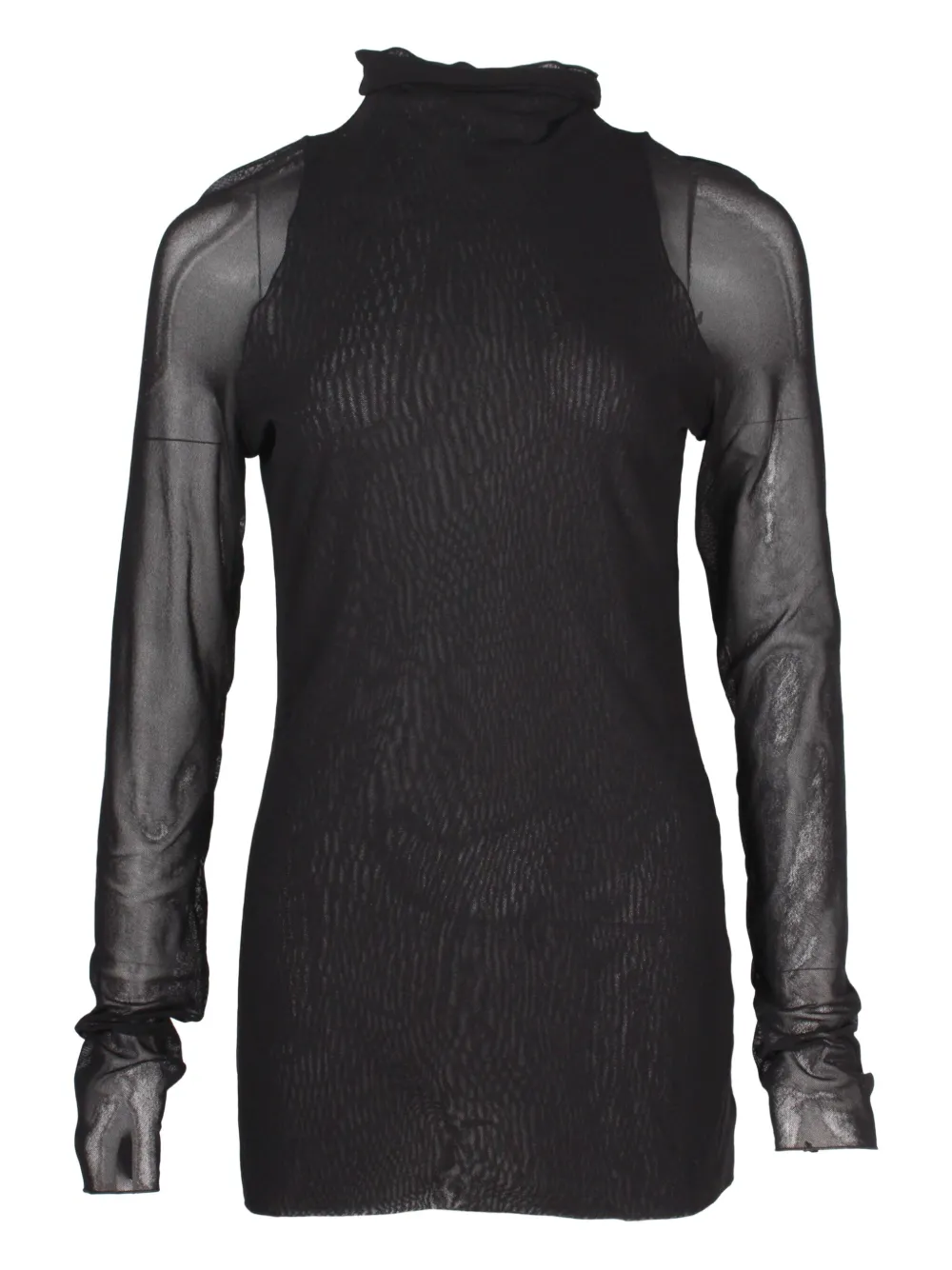 Pre-owned Max Mara Long Sleeve Top In Black
