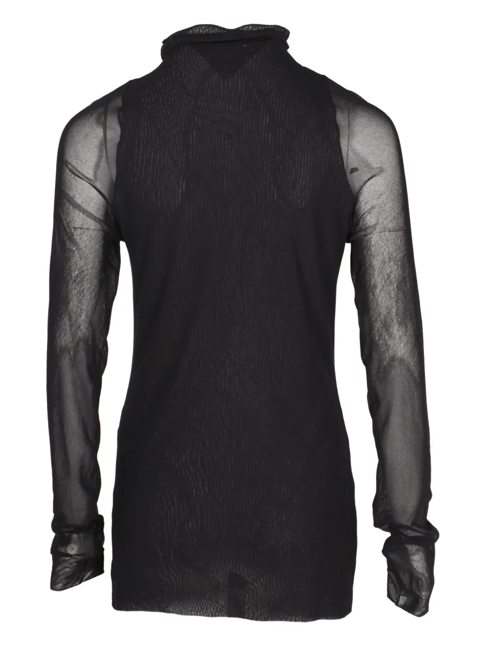 Pre-owned Max Mara Long Sleeve Top In Black