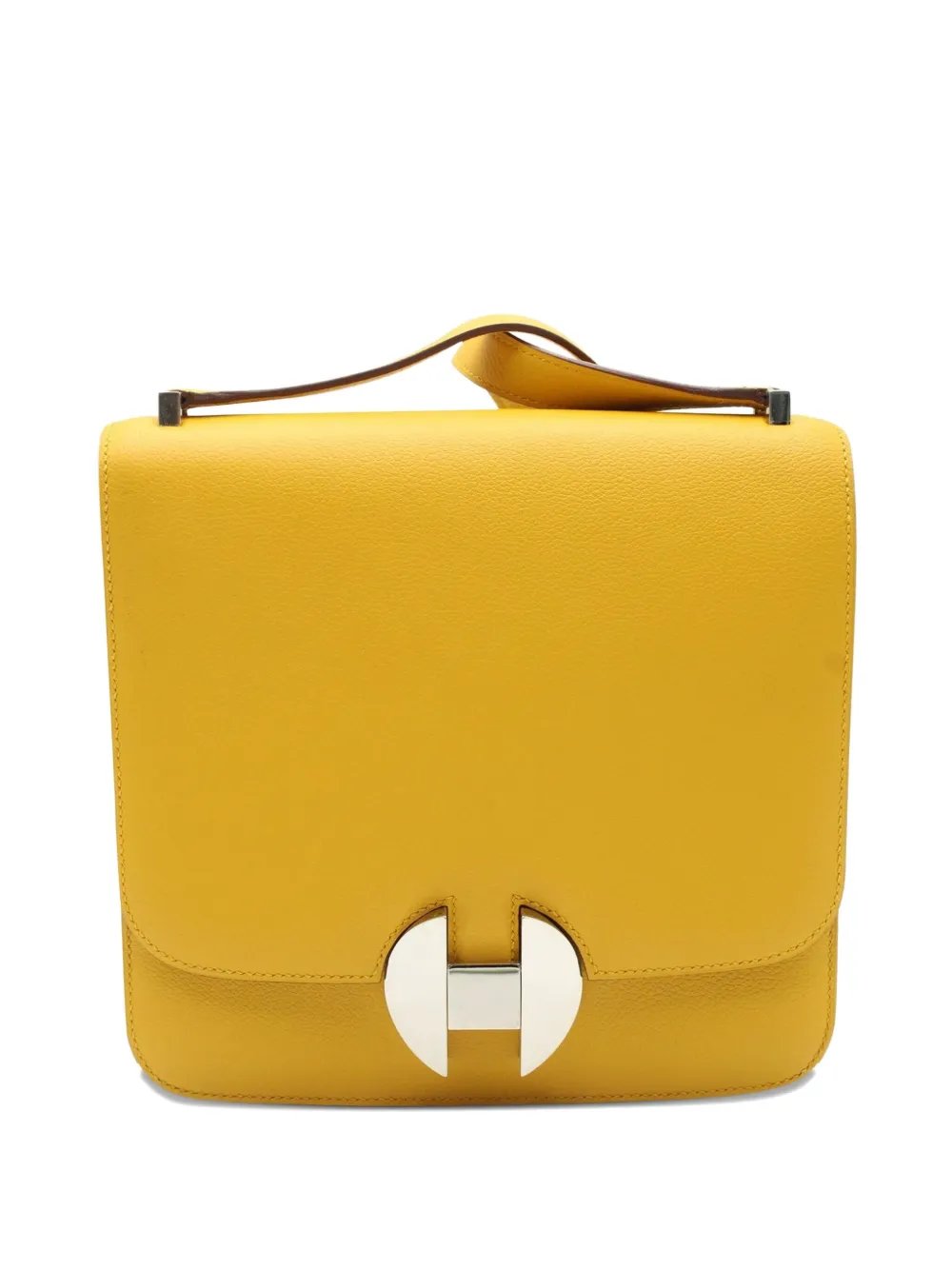 Hermès Pre-Owned 2002 Evercolor shoulder bag | Yellow | Image 1