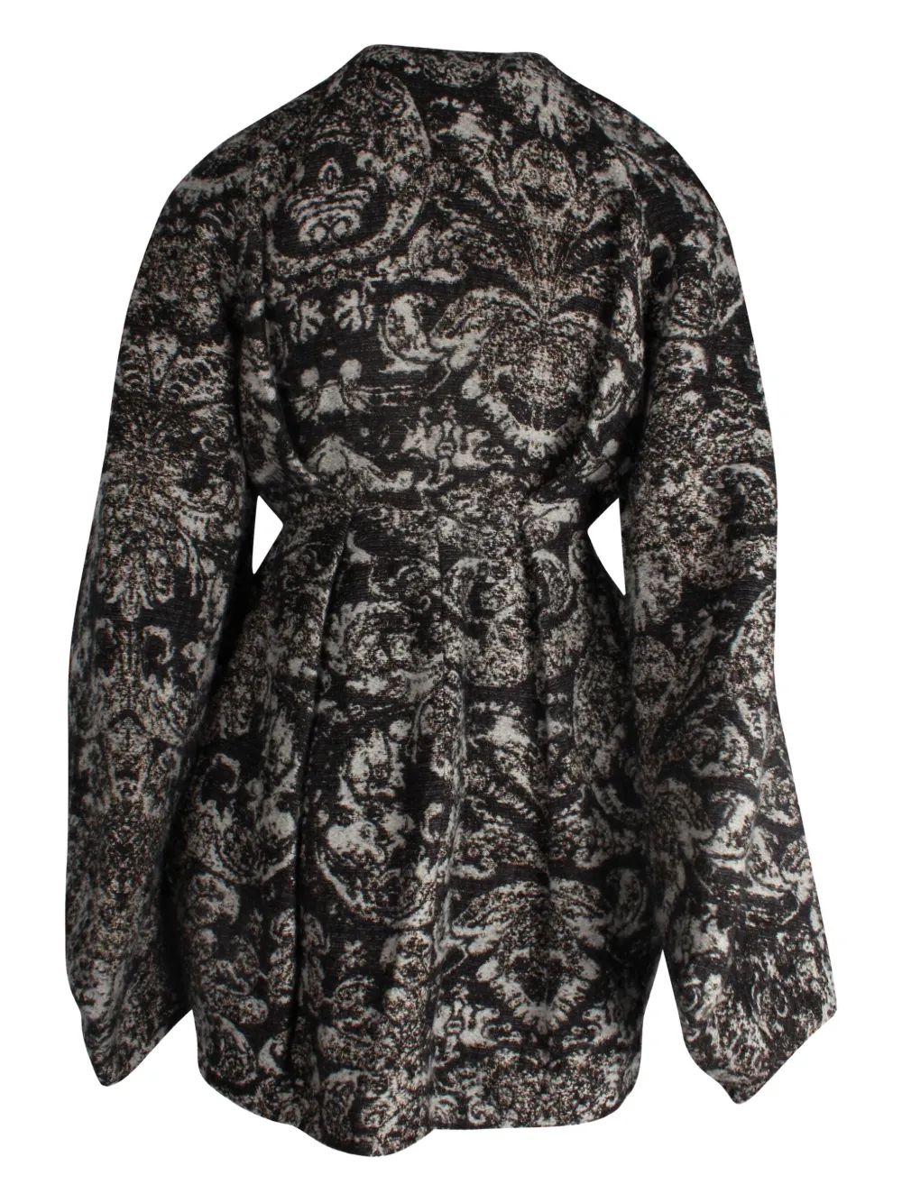 Stella McCartney Pre-Owned V-neck patterned coat - Grijs