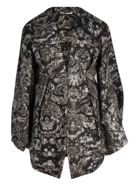 Stella McCartney Pre-Owned V-neck patterned coat