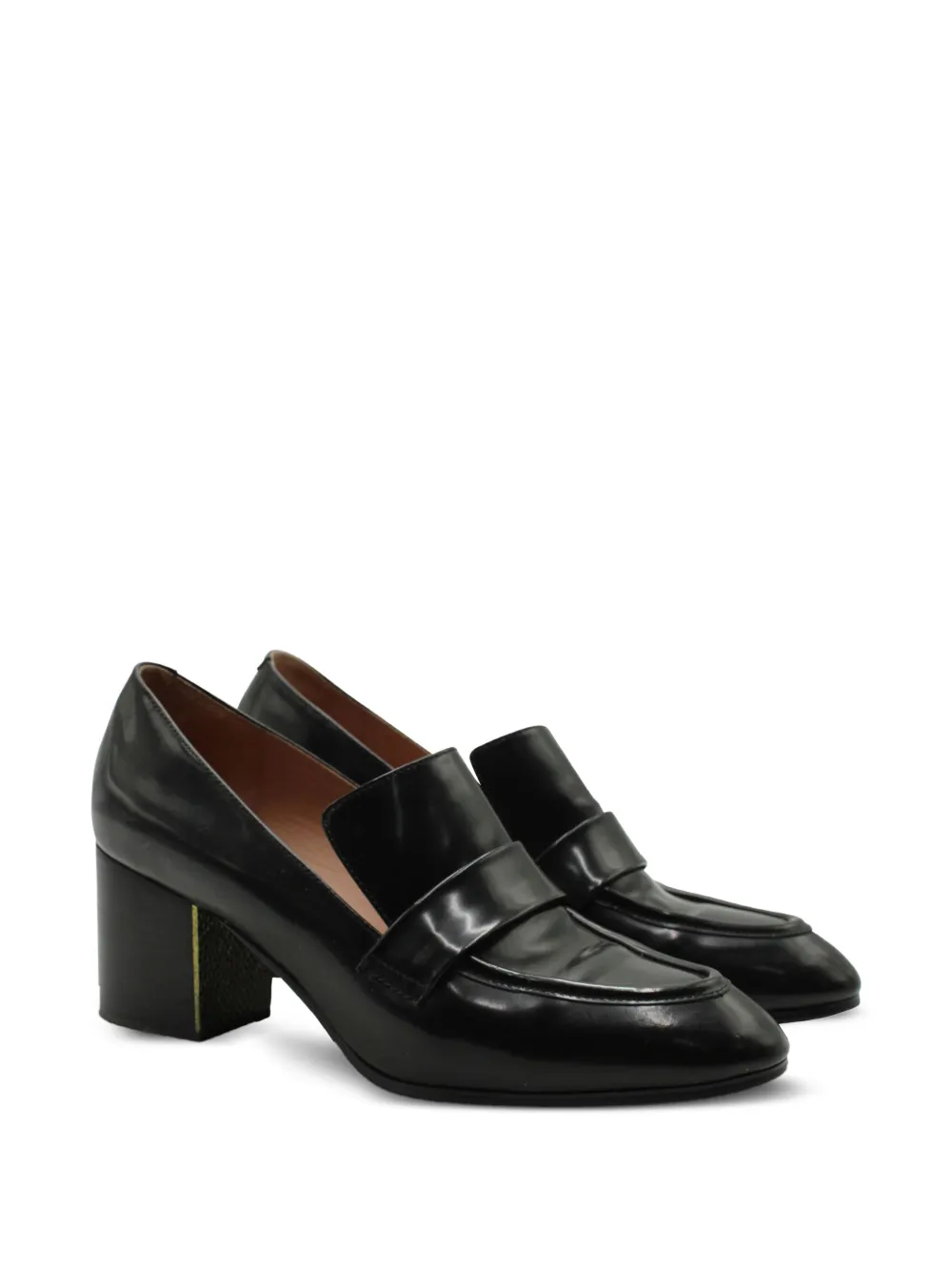 Jil Sander Pre-Owned block-heel loafers | Image 2