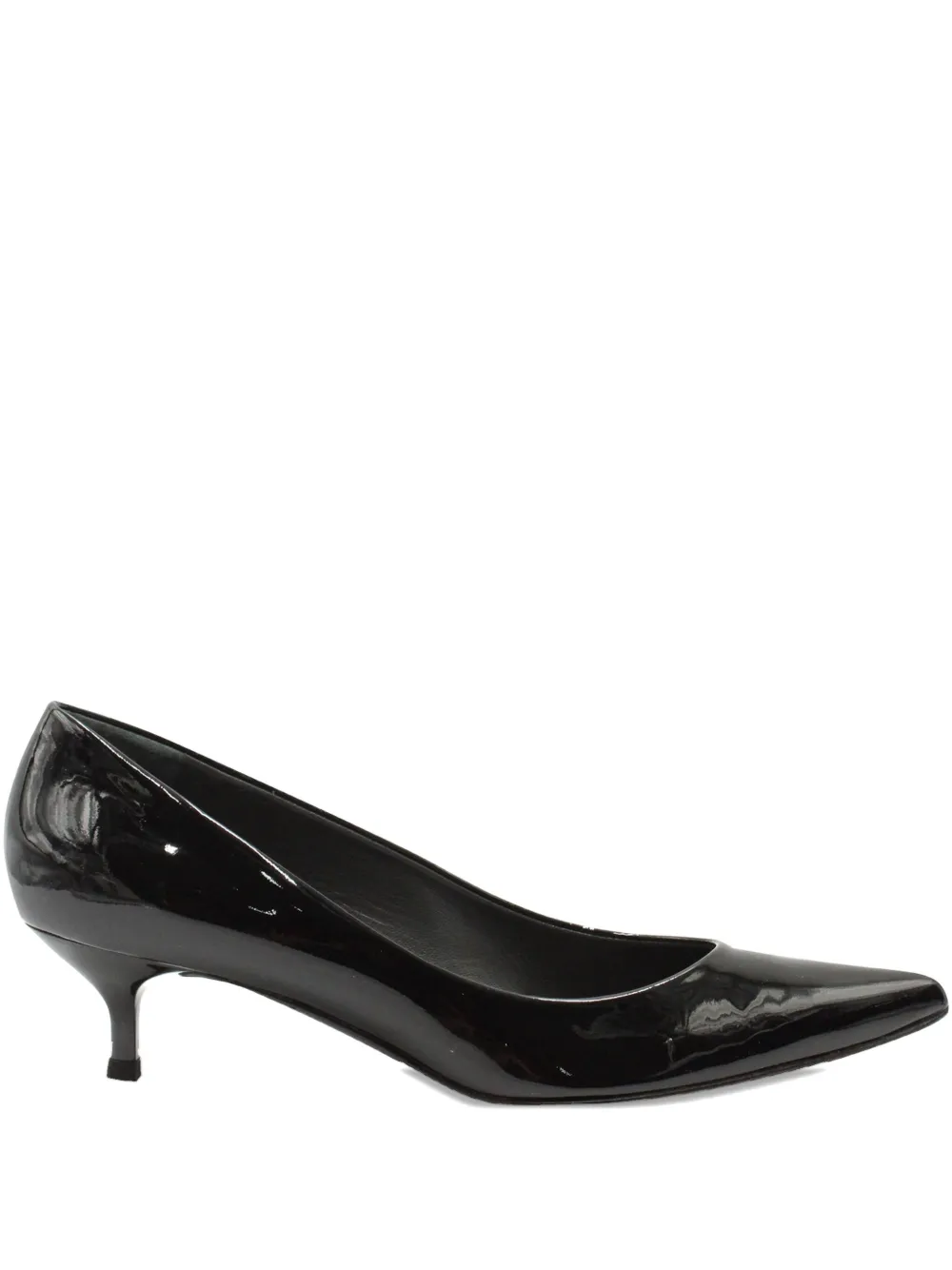 Pre-owned Stuart Weitzman Pointed-toe Pumps In Black