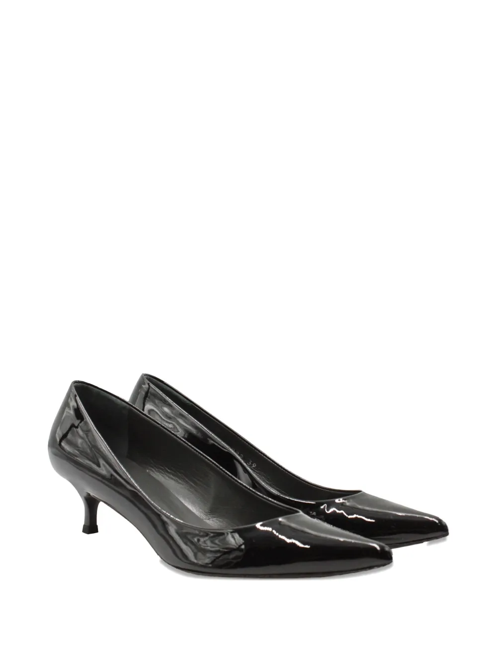 Stuart Weitzman pointed-toe pumps - Zwart