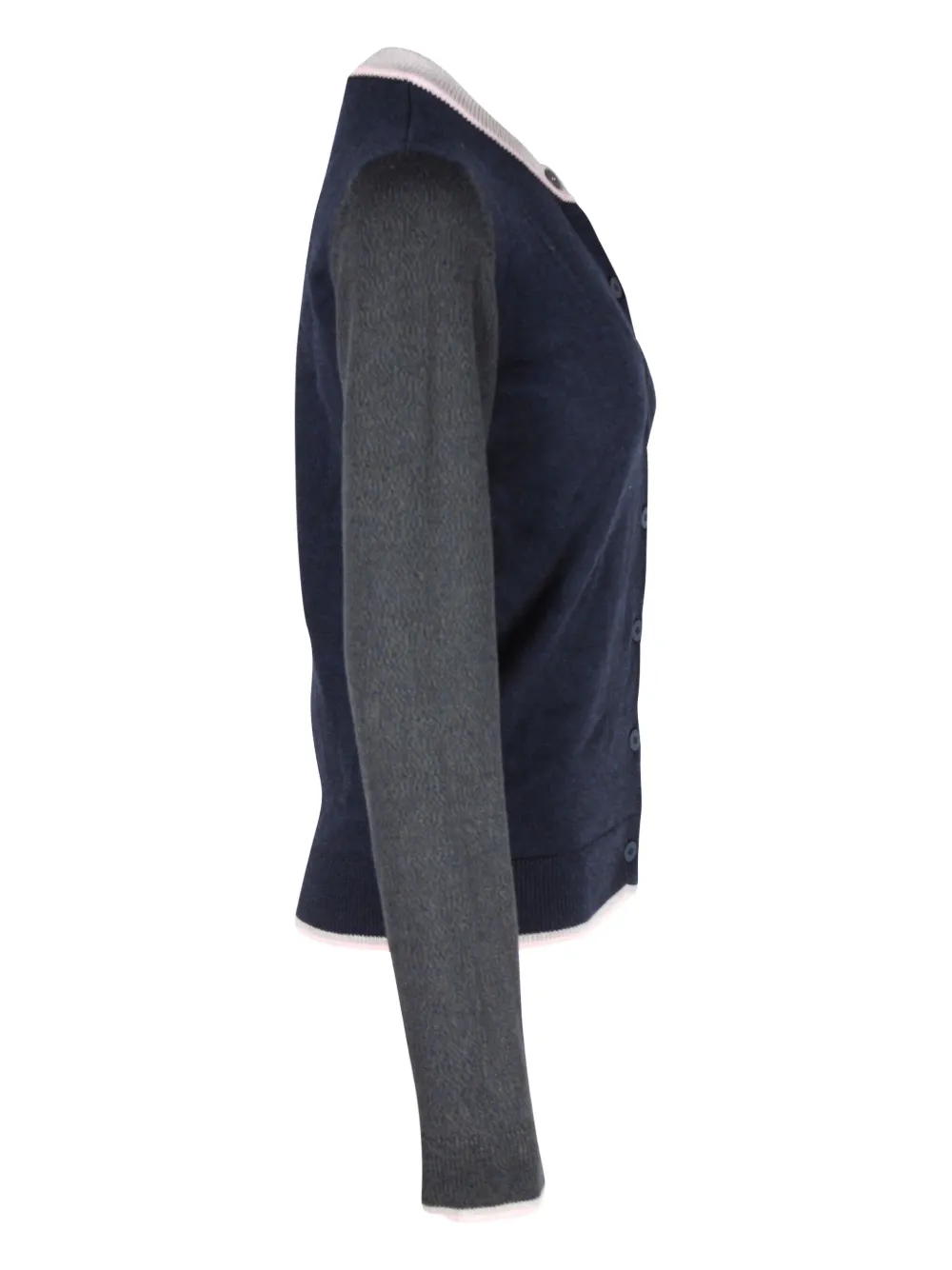 Pre-owned Kenzo Wool Cardigan In Blue
