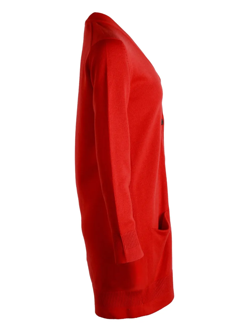 Pre-owned Hermes Cashmere Cardigan In Red