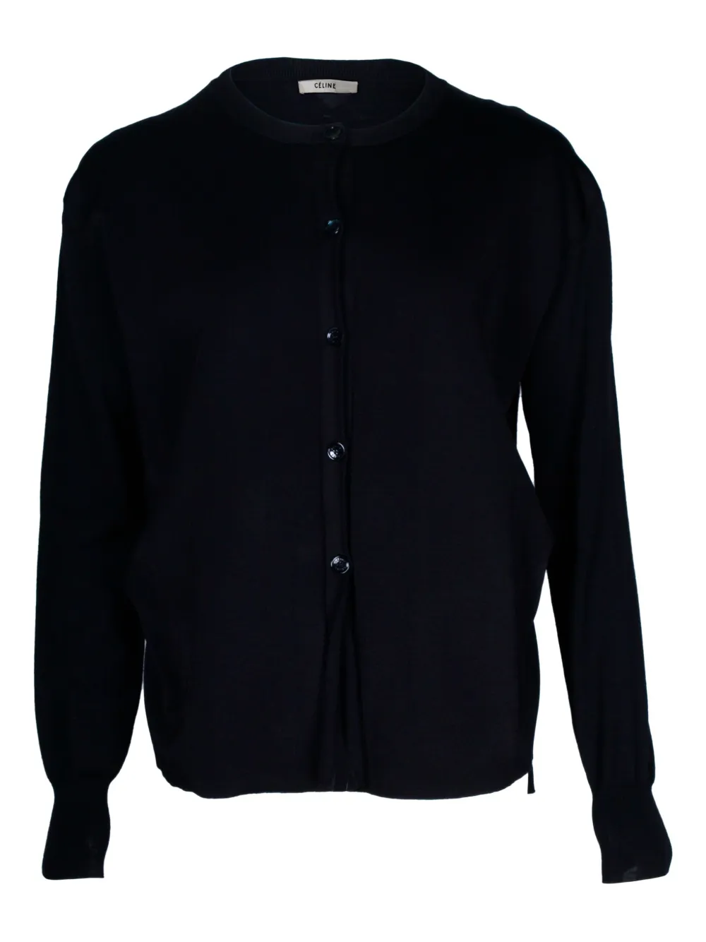 Celine Pre-Owned buttoned cardigan - ブラック Celine Pre-Owned buttoned cardigan - ブラック