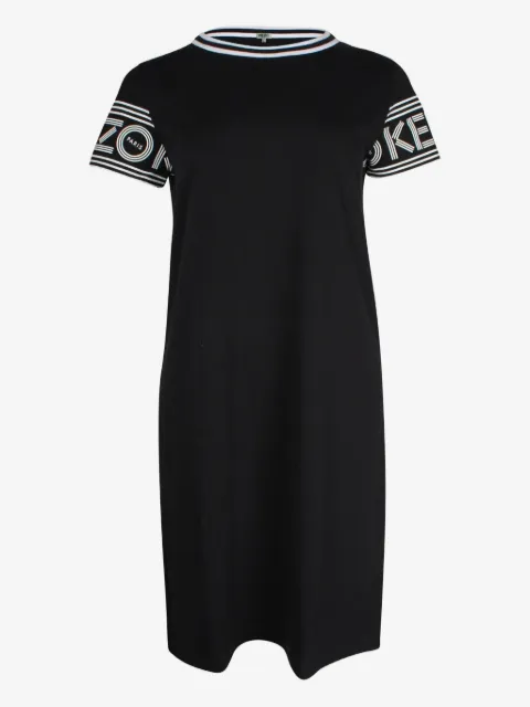 Kenzo Pre-Owned logo-print T-shirt midi dress