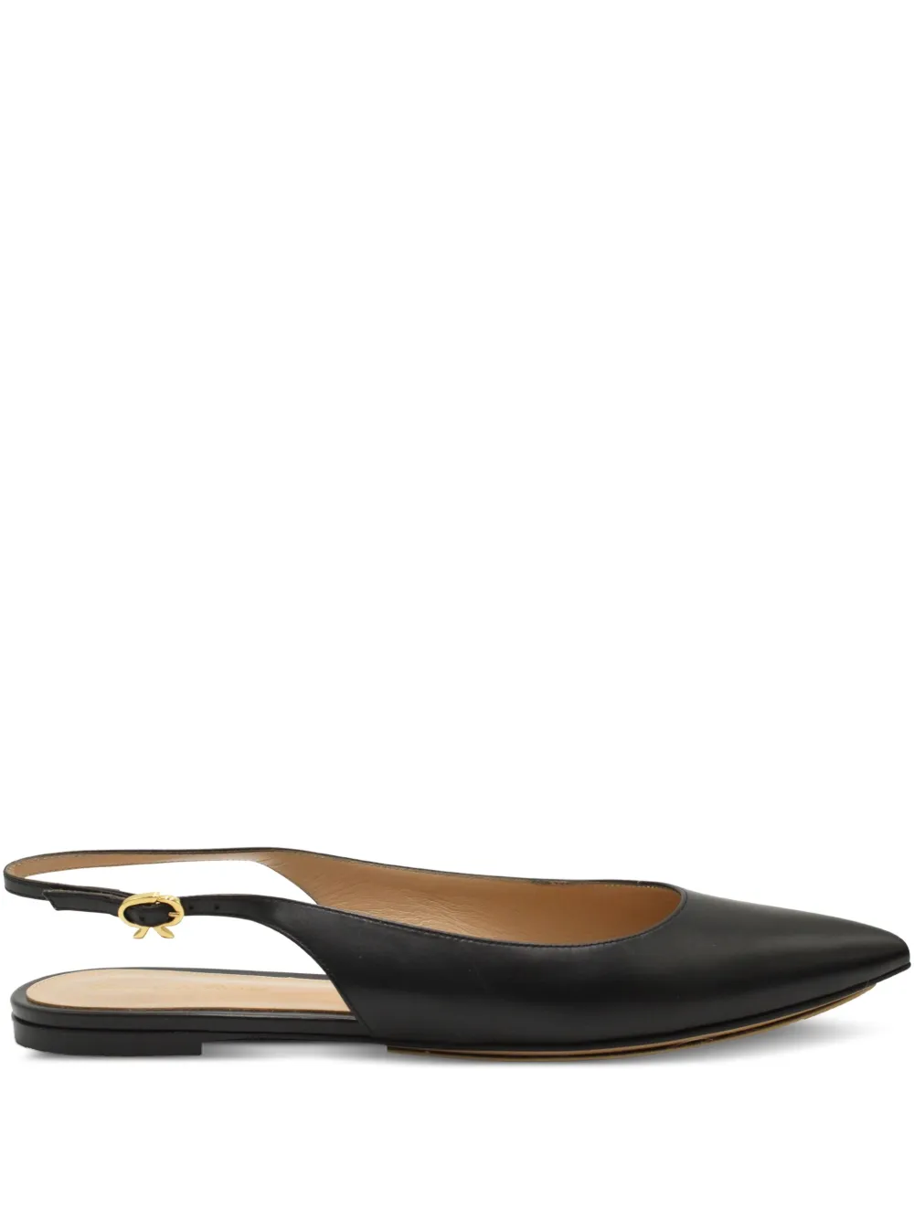 Gianvito Rossi slingback flat pumps | Black | Image 1