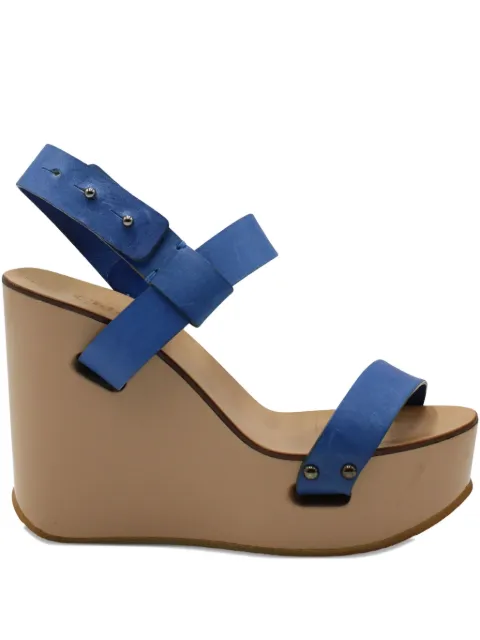 Chloé Vintage slingback wedge sandals
