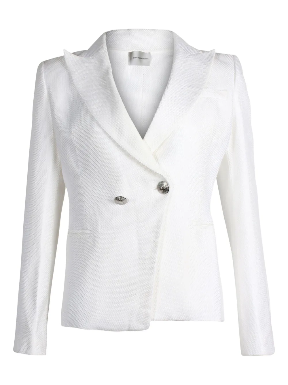 Pierre Balmain Vintage double-breasted blazer | blanc | Image 1