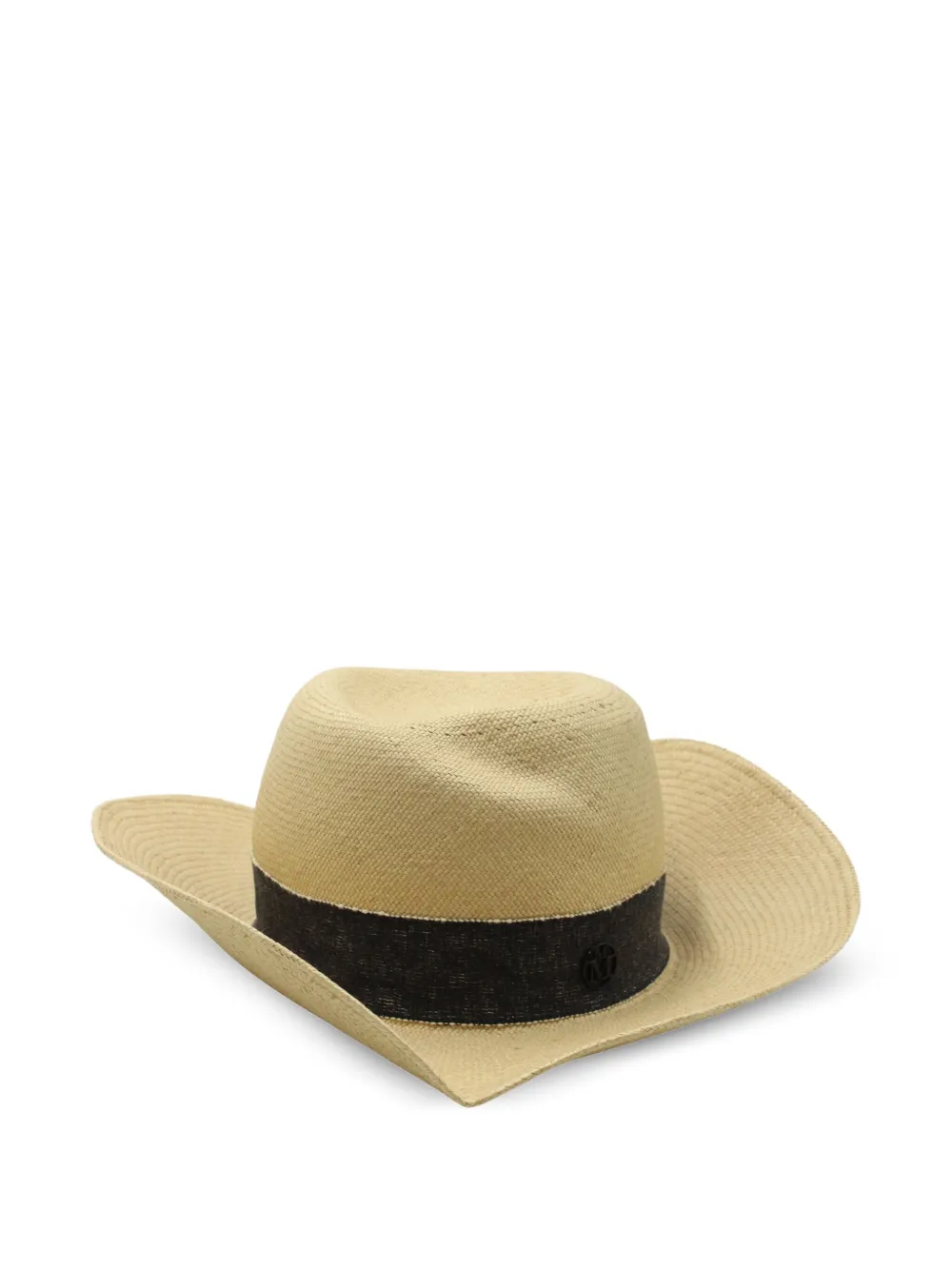 Maison Michel straw grosgrain-ribbon fedora hat | Image 2