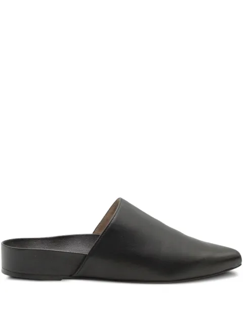 Stuart Weitzman pointed-toe flat mules