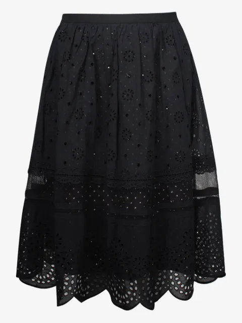 Marc Jacobs Vintage falda midi con encaje