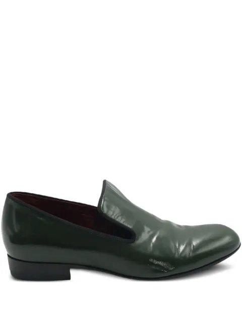 Celine Pre-Owned leather flat loafers