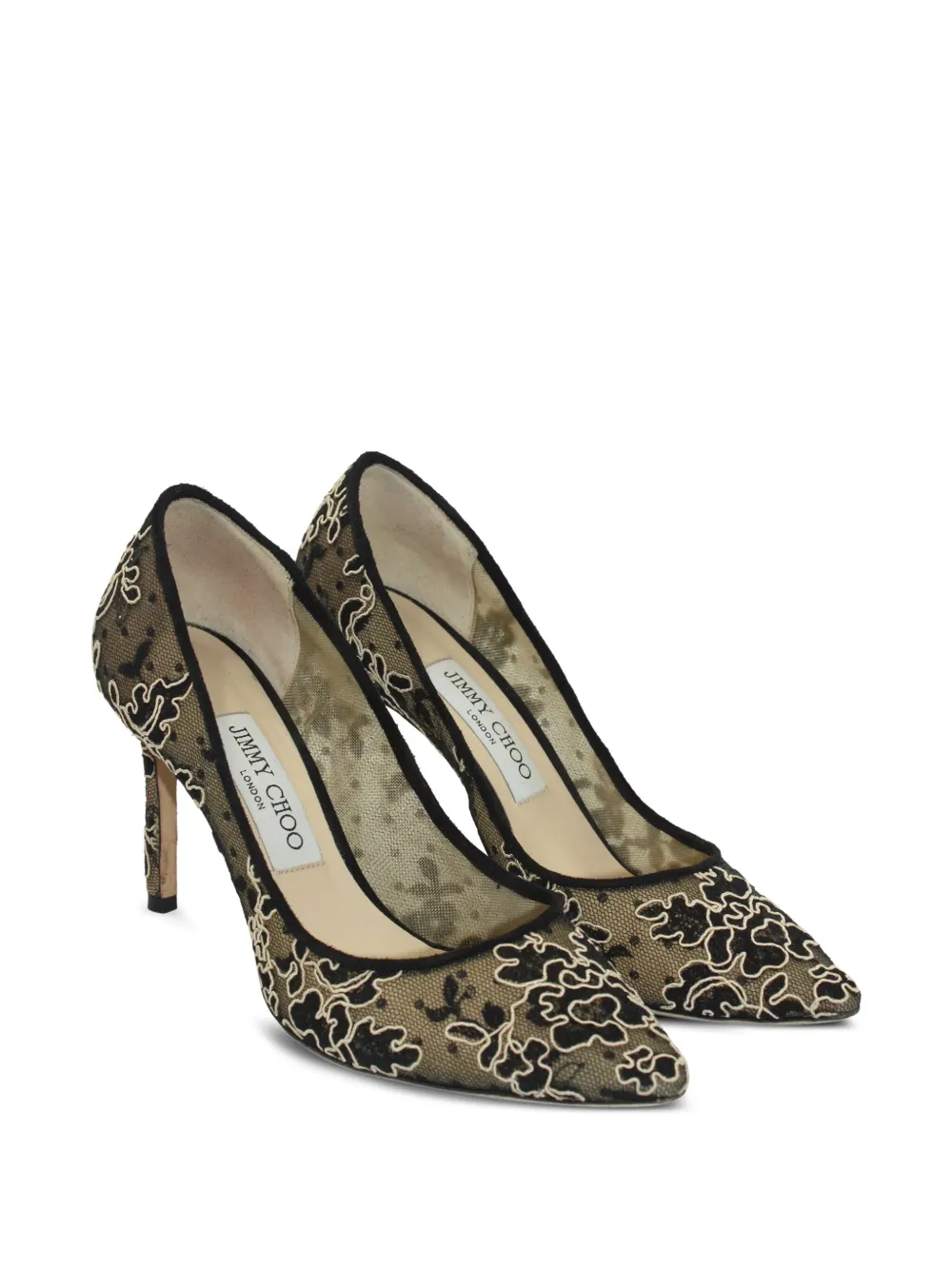 Jimmy Choo Pre-Owned Romy floral-lace pumps | Image 2