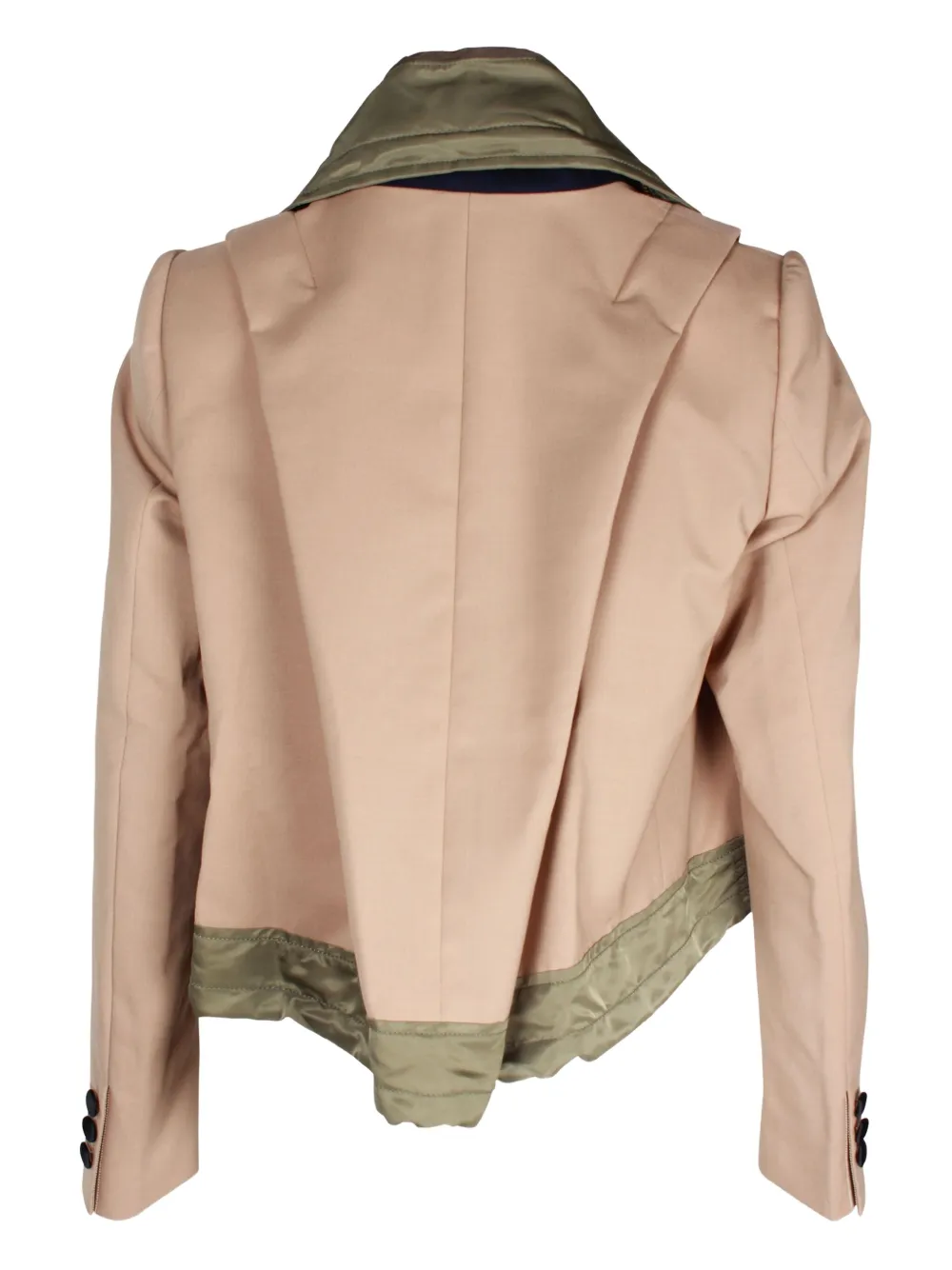 NIKE x SACAI drawstring-hem collar jacket | Image 2