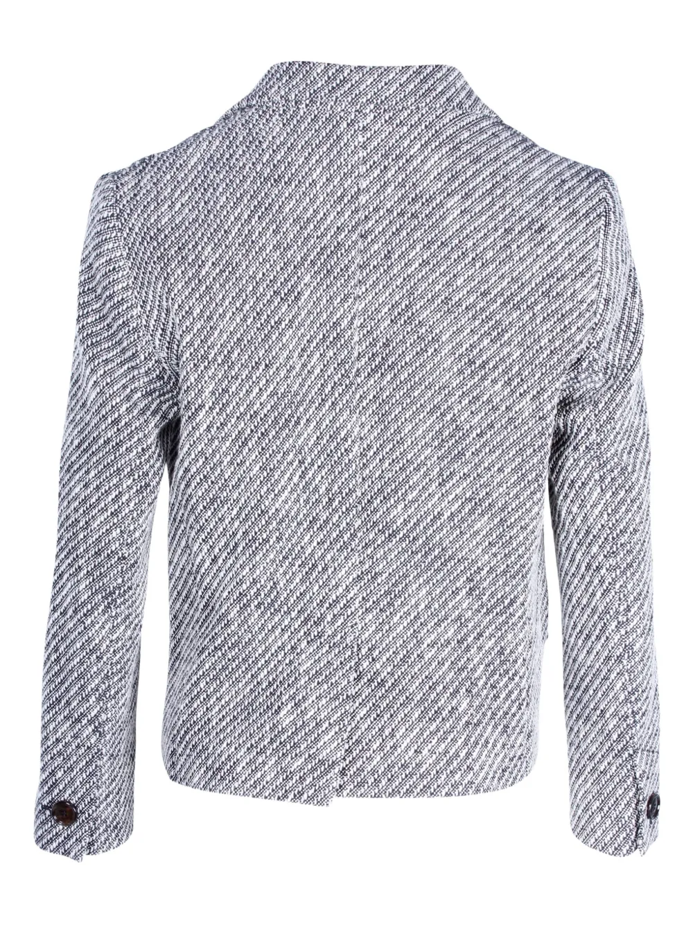 Pre-owned Hugo Boss Double-breasted Wool Blazer In Black