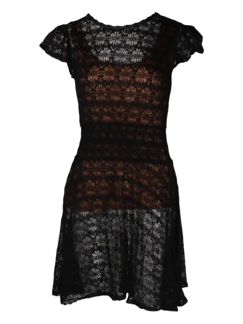 Red Valentino Vintage floral-lace mini dress