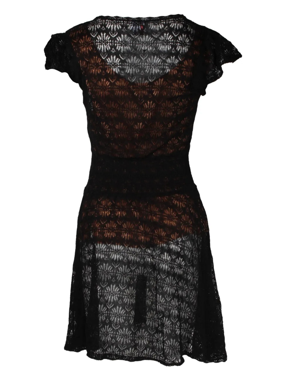 Red Valentino Vintage floral-lace mini dress | Image 2