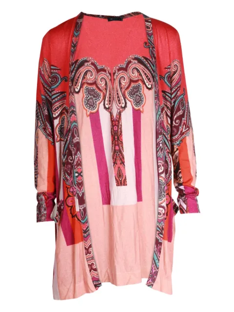 Etro Vintage paisley-print striped jacket