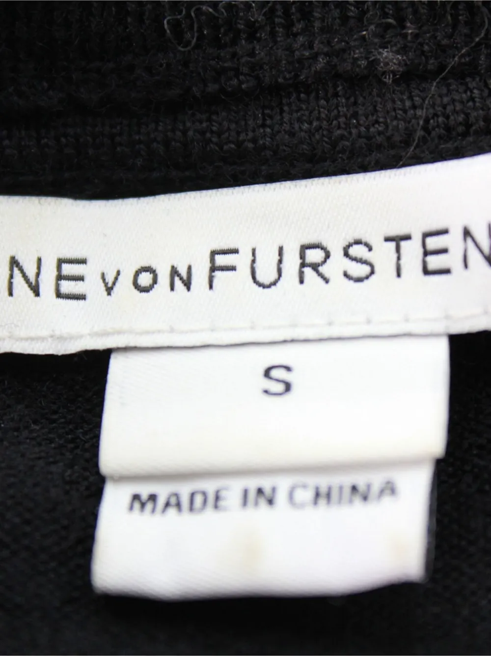 Pre-owned Diane Von Furstenberg Doris Cardigan In Black