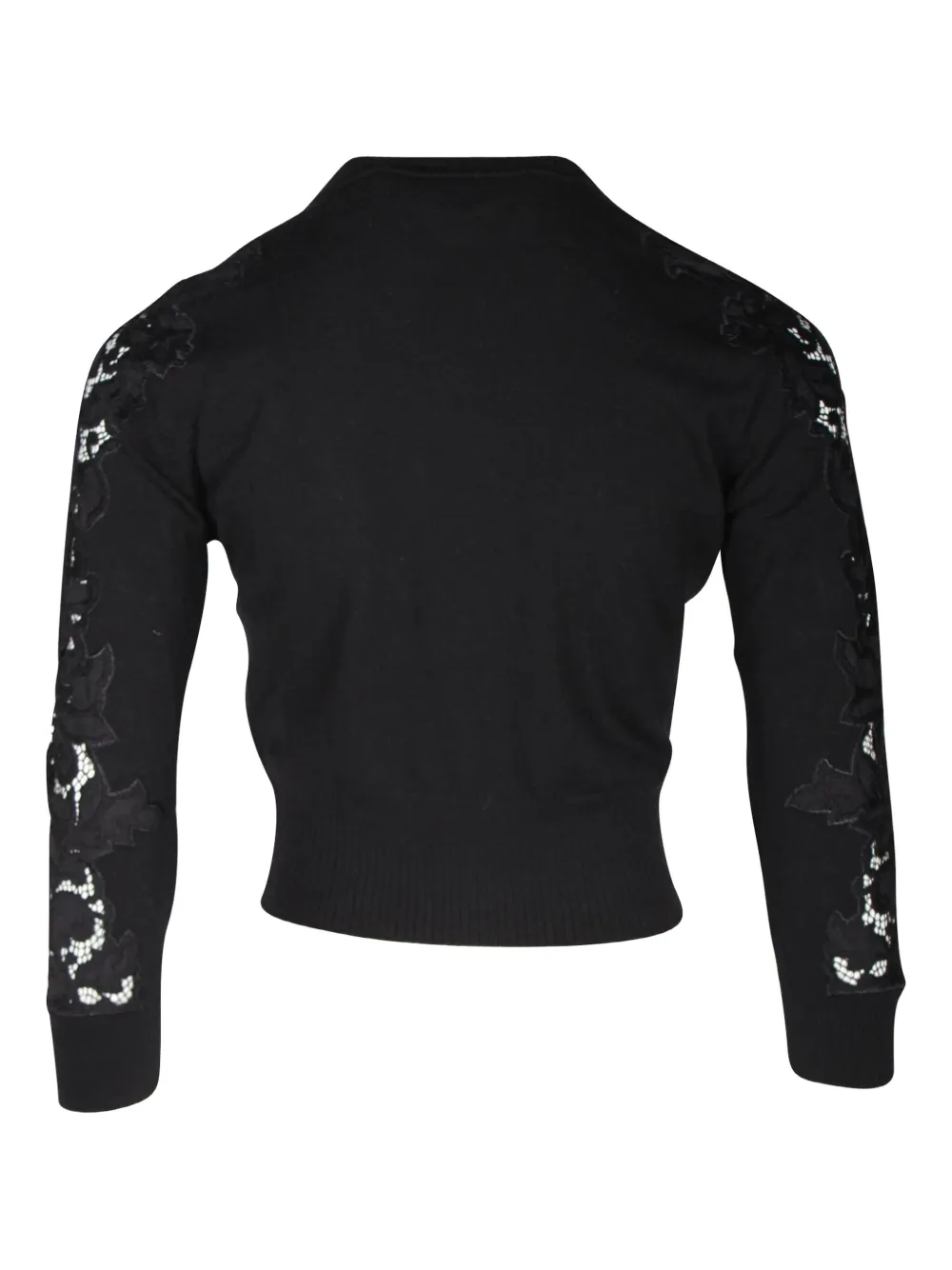Pre-owned Diane Von Furstenberg Doris Cardigan In Black