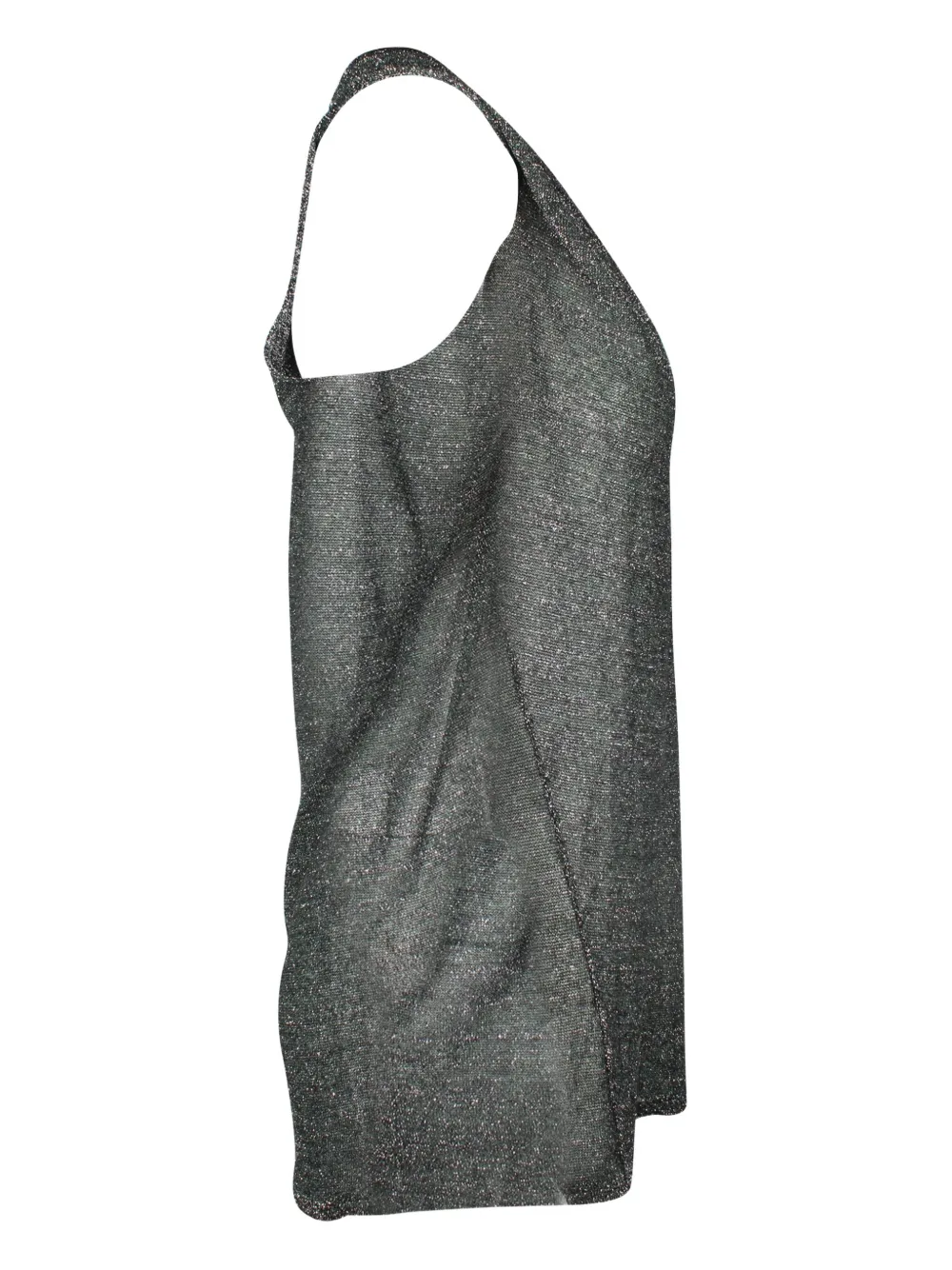 Pre-owned Isabel Marant Vintage Asymmetrical-sleeve Scoop-neck T-shirt In Black