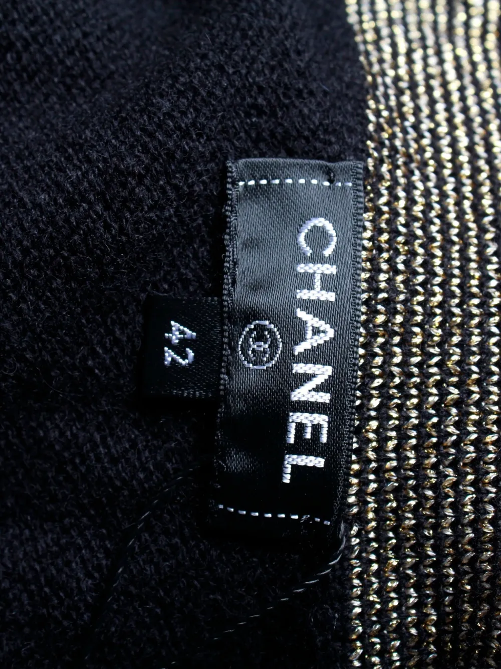 Pre-owned Chanel 2019 Paris-new York Cardigan In Black