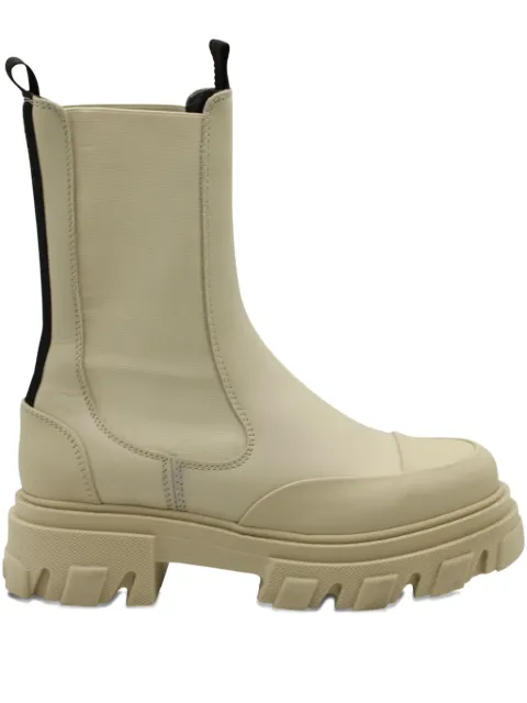 GANNI chunky Chelsea boots