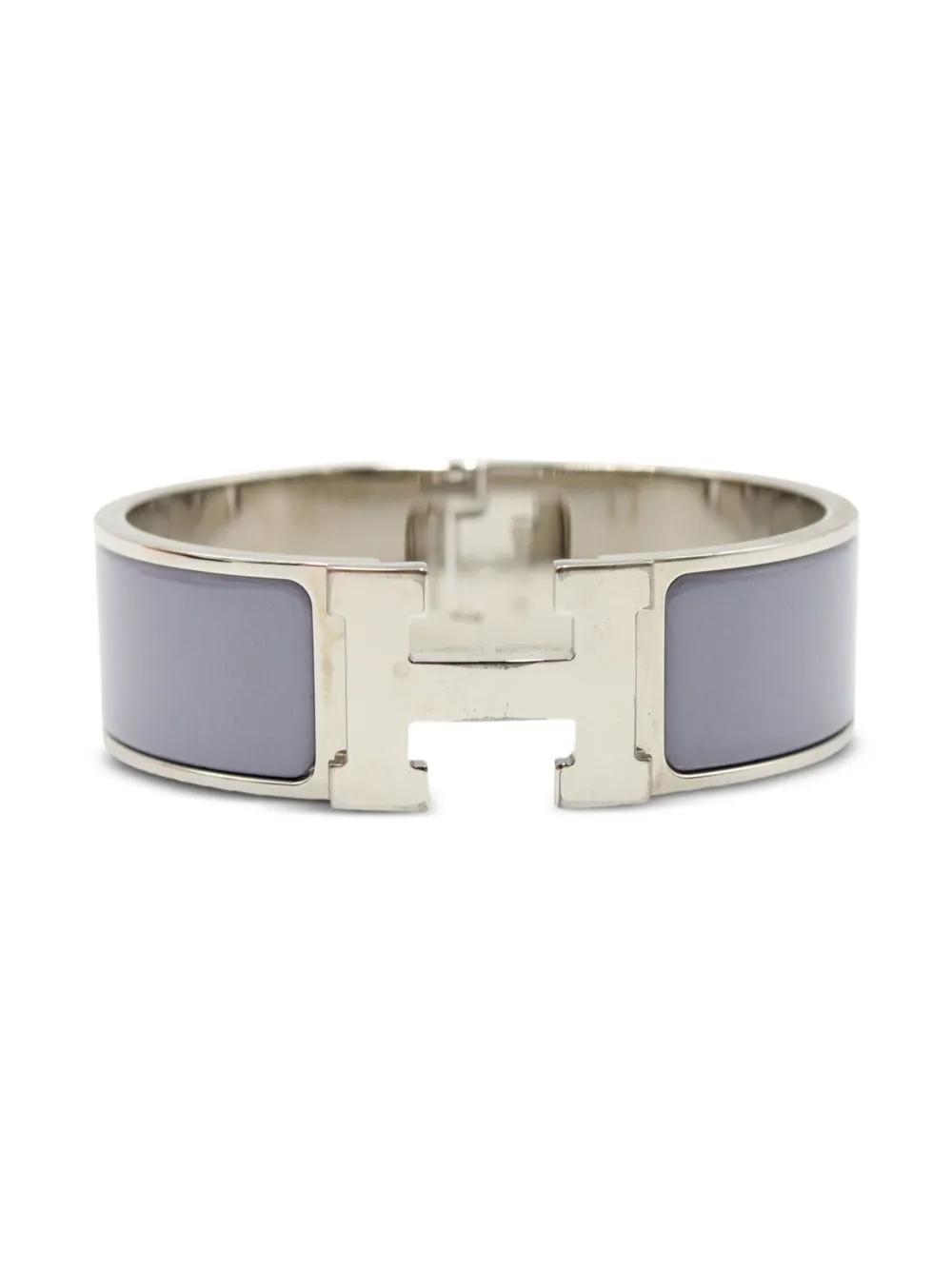 Hermès Pre-Owned pulsera Clic Clac H | plateado | Image 1