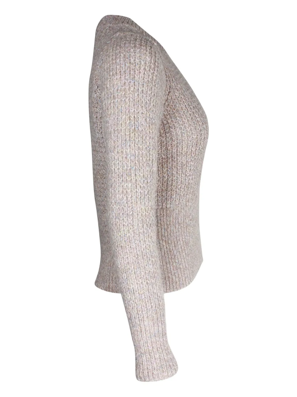 Pre-owned Sandro Wool Sweater In Pink