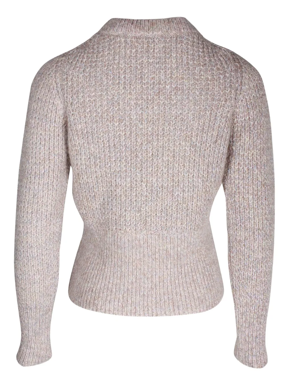 Pre-owned Sandro Wool Sweater In Pink