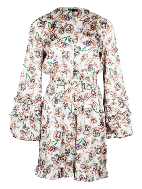 Maje vestido corto con estampado de cachemira