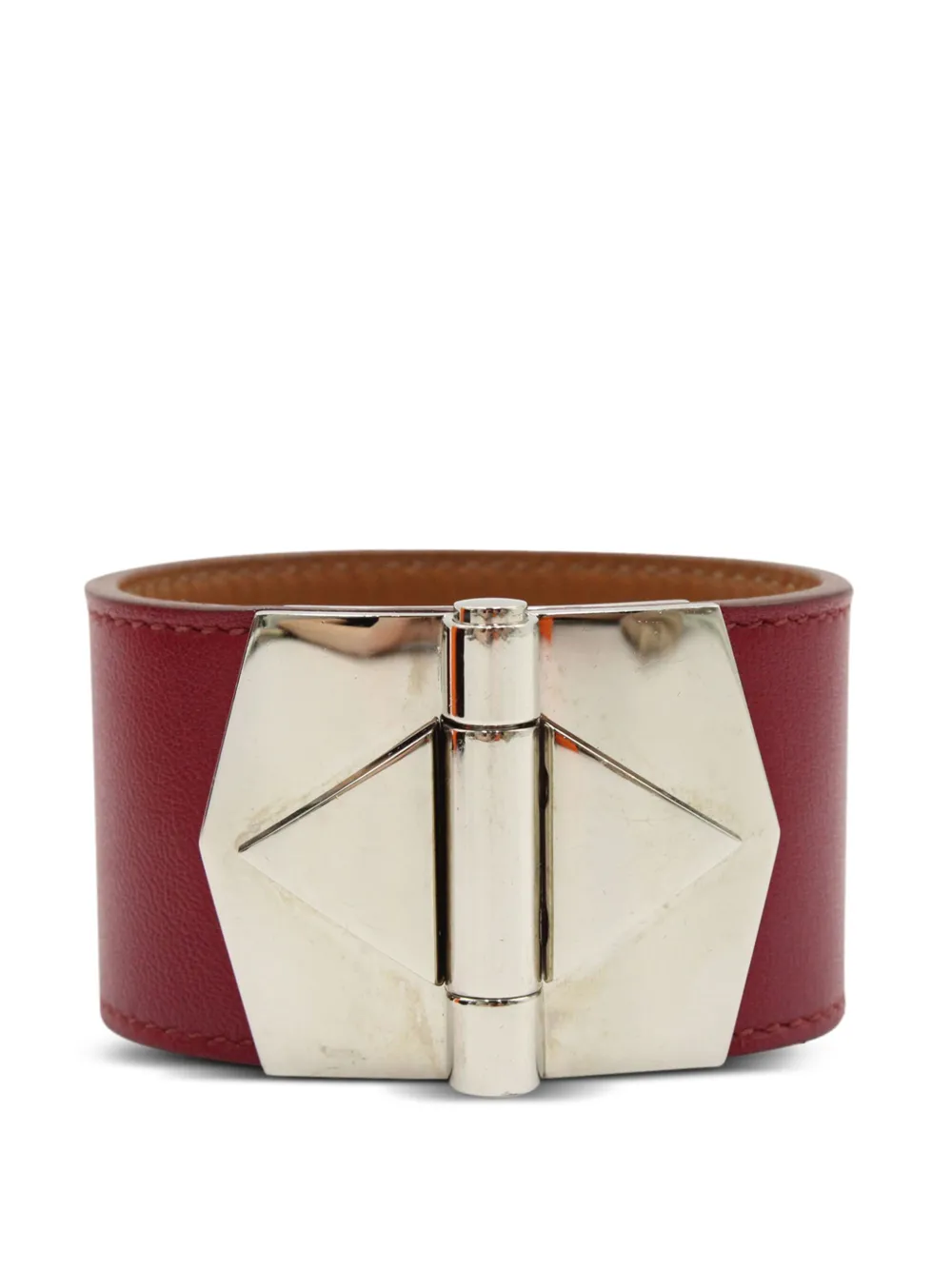 Hermès Pre-Owned pulsera Bérénice Cuir | rojo | Image 1