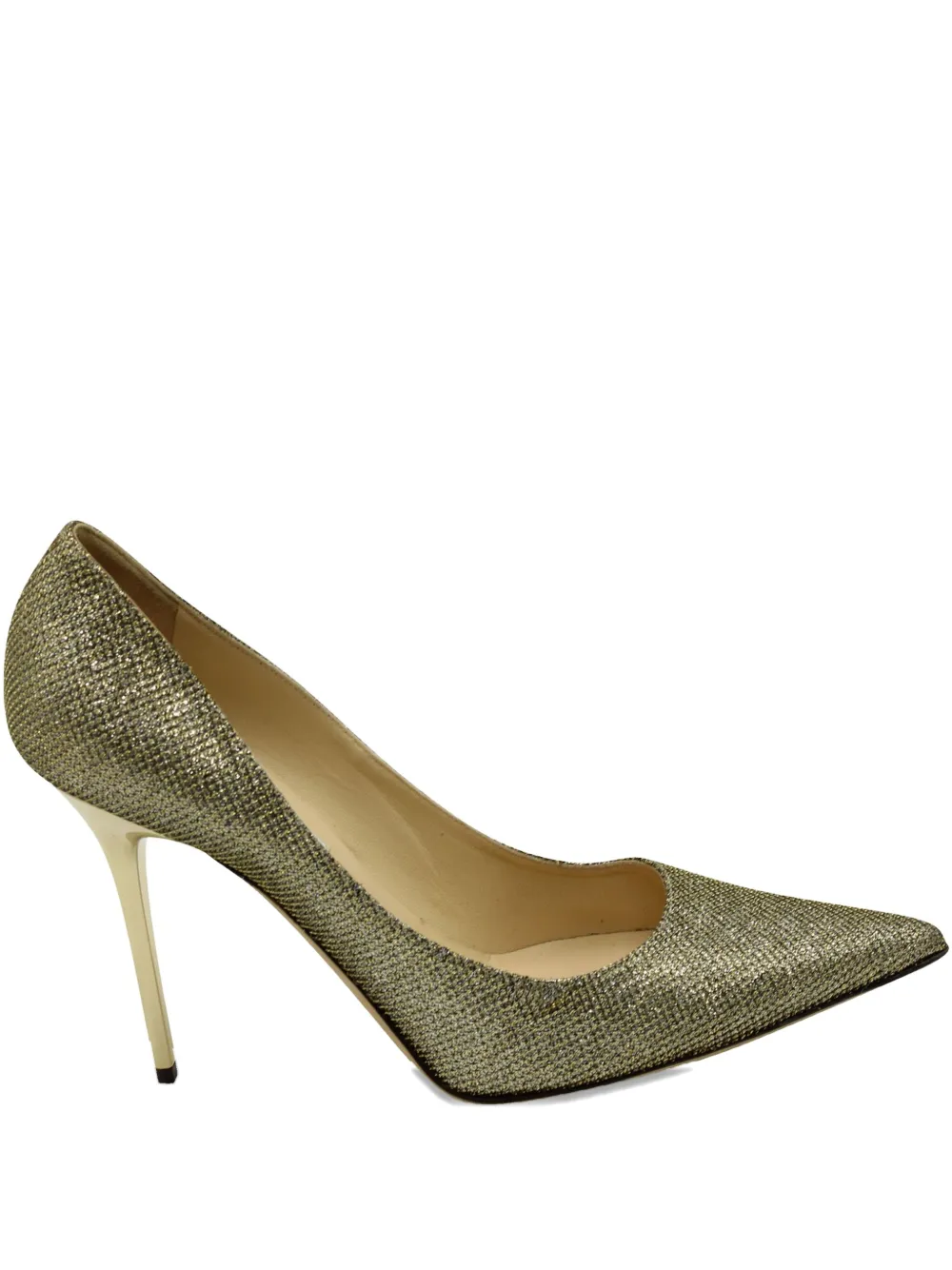 Jimmy Choo Pre-Owned Abel heeled pumps | Gold | Image 1