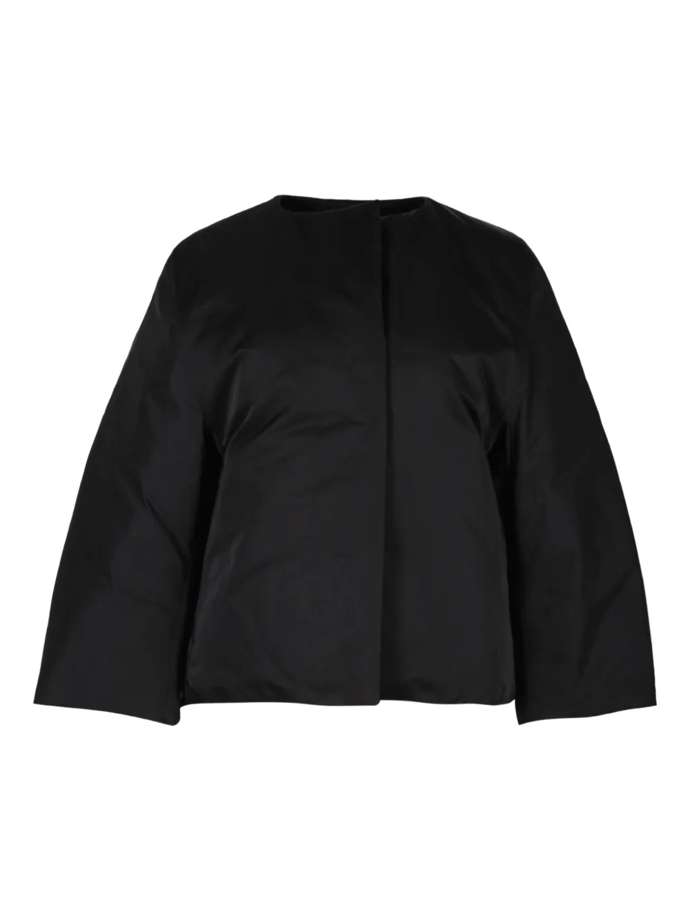 Jil Sander Pre-Owned collarless padded jacket | Blue | Image 1