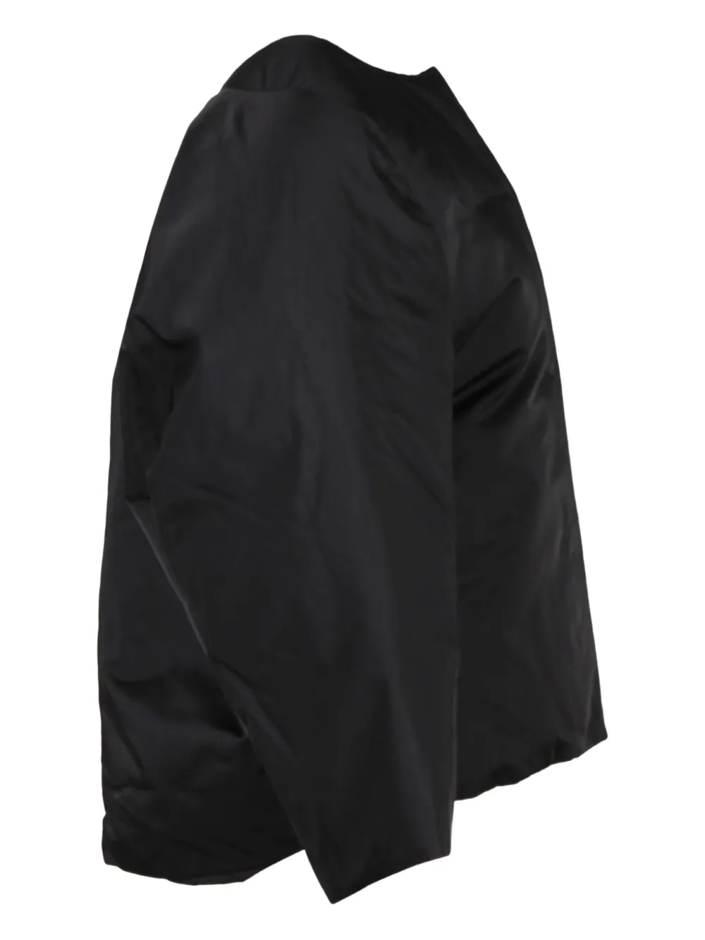 Pre-owned Jil Sander Collarless Padded Jacket In Blue