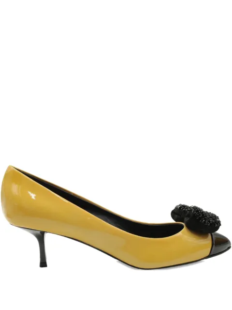 Giuseppe Zanotti Vintage bow-detail stiletto-heel pumps