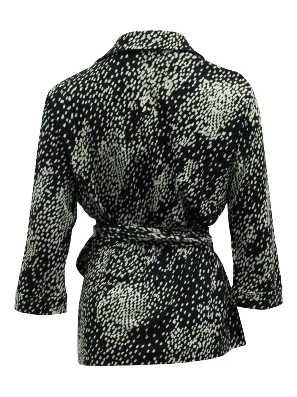 DVF Diane von Furstenberg scattered-print wrap top | Image 2