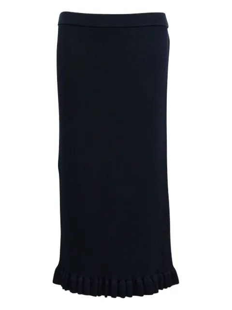 Michael Kors Vintage ruffled-hem skirt