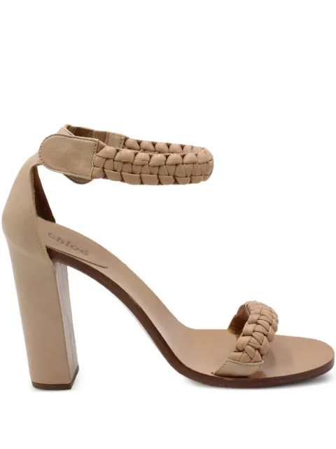 Chloé Vintage macramé-strap sandals